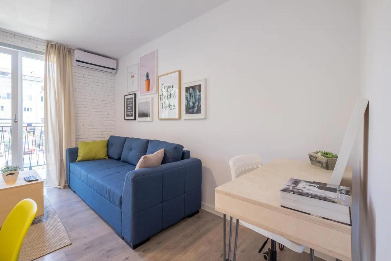 Quiet & Airy Modern Apt. Top Centre Free Parking Sofia Exteriör bild