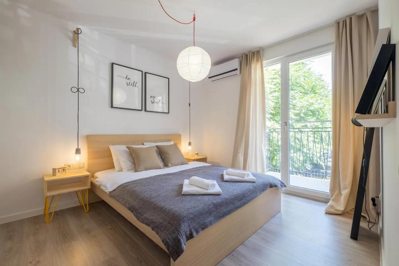 Quiet & Airy Modern Apt. Top Centre Free Parking Sofia Exteriör bild